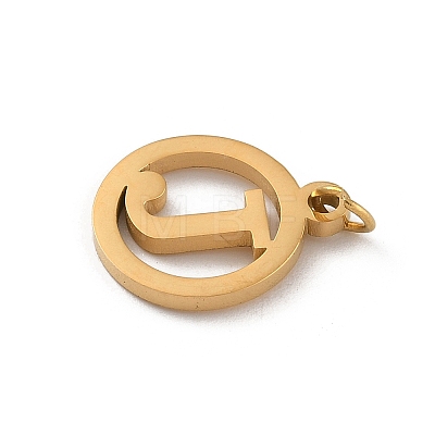 304 Stainless Steel Charms
with Jump Ring STAS-R001-02G-J-1