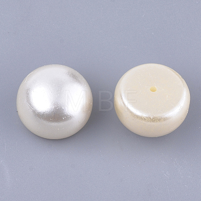 ABS Plastic Imitation Pearl Beads OACR-Q175-14mm-02-1