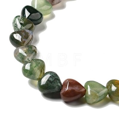 Natural Indian Agate Beads Strands G-B022-08A-1
