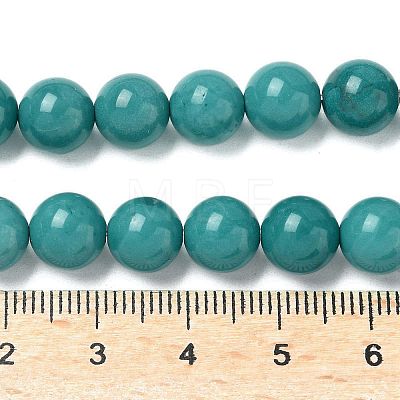 Natural Magnesite Beads Strands G-K244-02-8mm-03-1