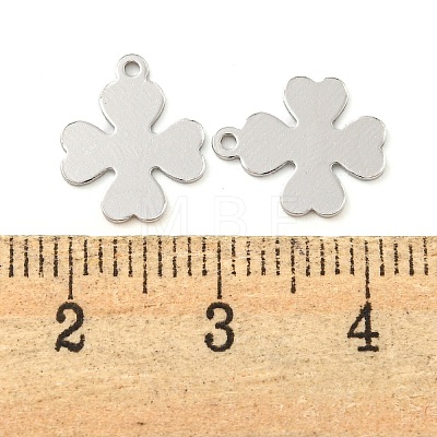 925 Sterling Silver Clover Charms STER-B005-33P-1