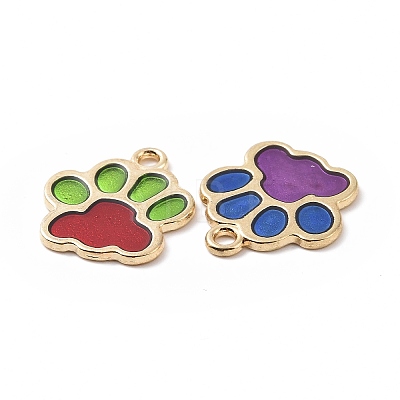 Alloy Enamel Pendants ENAM-G213-21LG-1