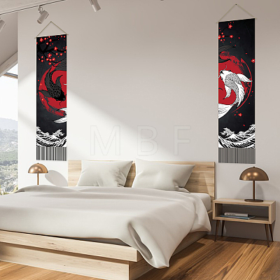 Polyester Wall Hanging Tapestry AJEW-WH0399-049-1