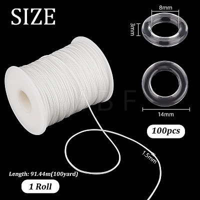   1 Roll Nylon Thread NWIR-PH0002-25-1