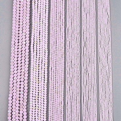 Electroplate Glass Beads Strands LS-EGLA-A044-J3mm-L02-1