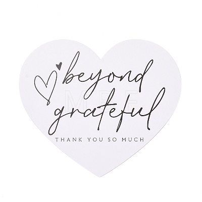 Coated Paper Thank You Greeting Card X1-DIY-F120-03C-1