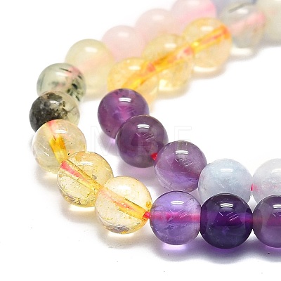 Natural Mixed Gemstone Beads Strands G-E576-07A-1