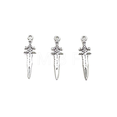 Tibetan Style Alloy Pendants PW-WGD50FB-01-1
