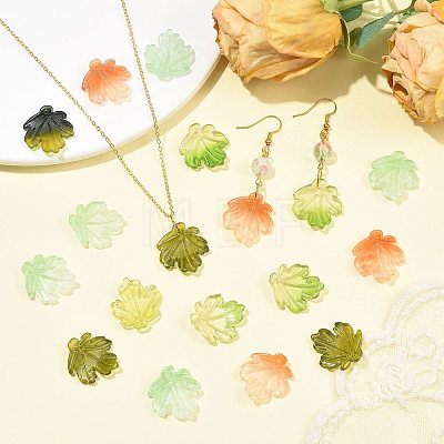 100Pcs Handmade Lampwork Pendants LAMP-FS0001-77-1