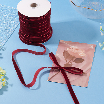 Single Face Velvet Ribbon SRIB-TAC0007-01A-03-1