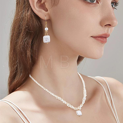 6Pcs Natural Freshwater Pearl Keshi Pearl Pendants STAS-HS0001-89G-1
