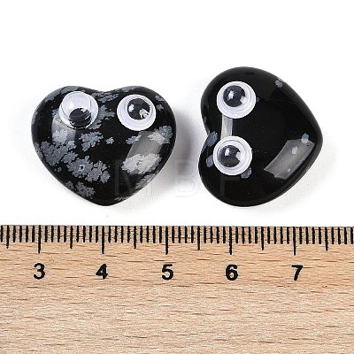 Natural Snowflake Obsidian Figurines G-H073-01C-1