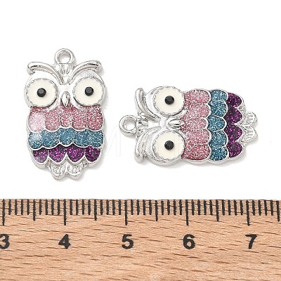 Alloy Enamel Pendants PALLOY-A037-02G-1