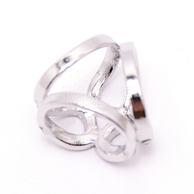 Alloy Rhinestone Women Lady Girls Fashion Scarf Ring Buckle JEWB-WH0011-14P-RS-1