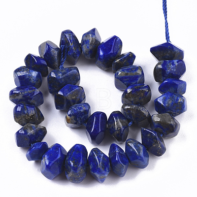 Natural Lapis Lazuli Beads Strands G-R462-14-1