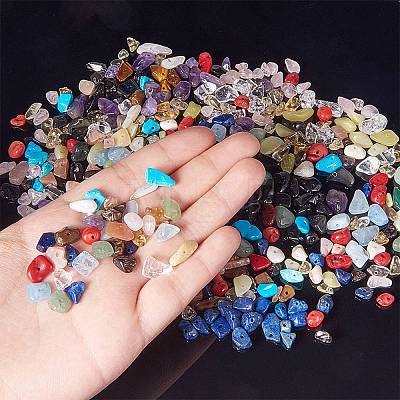Gemstone Chips Beads G-PH0034-03-1