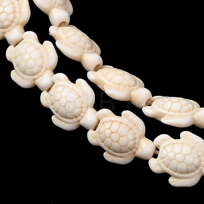 Synthetic Turquoise Dyed Beads Strands G-B184-D01-02-1