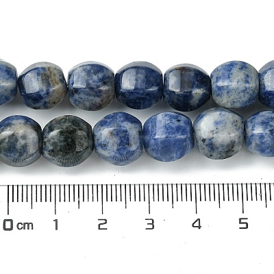 Natural Blue Spot Jasper Beads Strands G-H023-A07-01-1