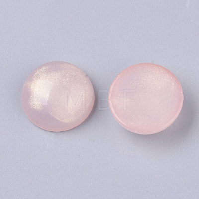 Transparent Acrylic Cabochons ACAB-R002-01-1