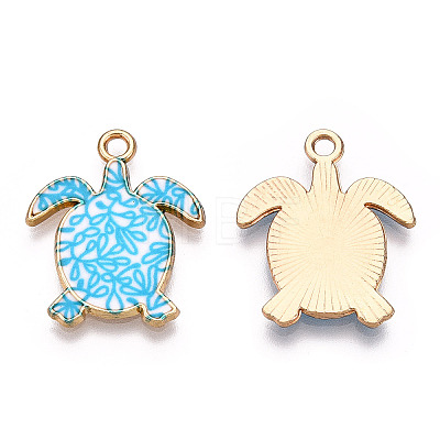 Printed Alloy Pendants ENAM-N056-179-05-1