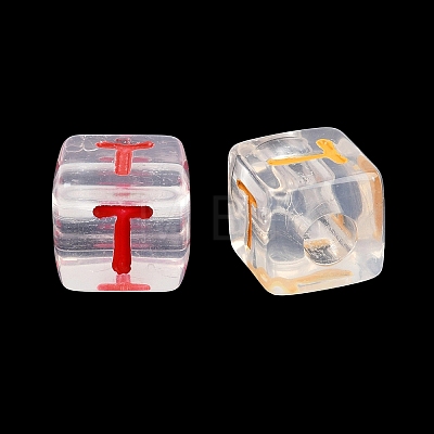 Acrylic European Beads MACR-I042-01T-1