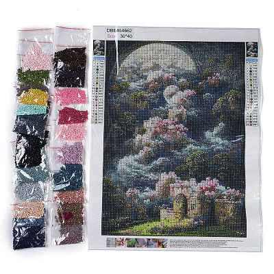 DIY Diamond Painting Kit AJEW-C037-01D-1