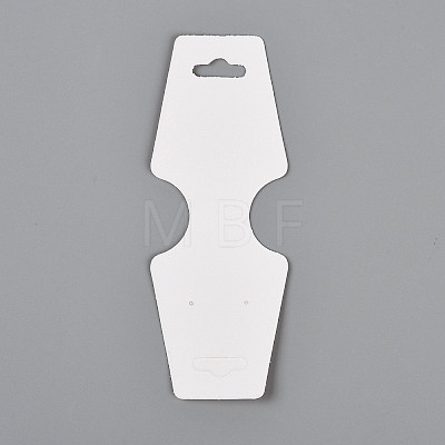 Cardboard Fold Over Paper Display Hanging Cards X-CDIS-E007-12-1