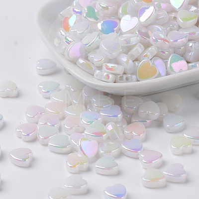 Eco-Friendly Opaque Acrylic Beads PL539-878-01-1