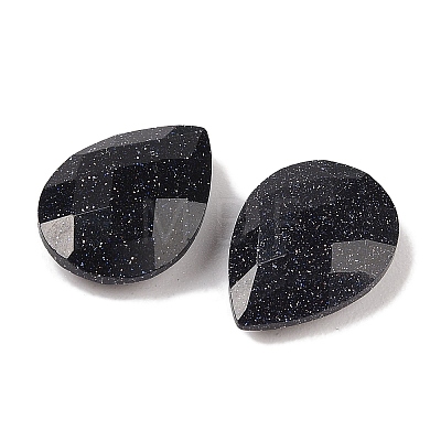 Synthetic Blue Goldstone Cabochons G-C146-05J-1