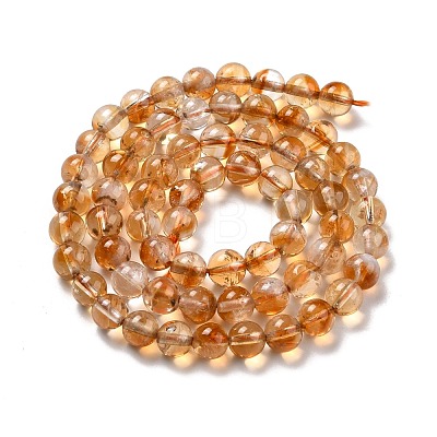 Natural Citrine Bead Strands X-G-P466-01D-1