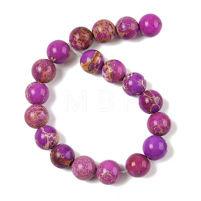 Dyed Natural Regalite/Imperial Jasper/Sea Sediment Jasper Beads Strands G-B124-C03-12-1