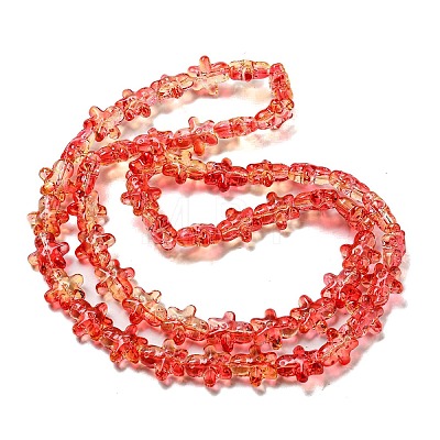 Glass Beads Strands GLAA-B018-03D-1