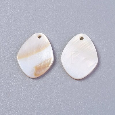 Freshwater Shell Pendants SHEL-S249-18-1