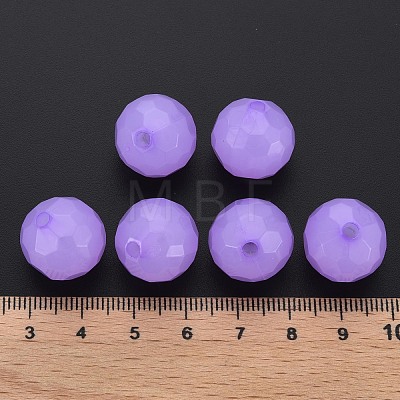 Imitation Jelly Acrylic Beads MACR-S373-97C-E04-1
