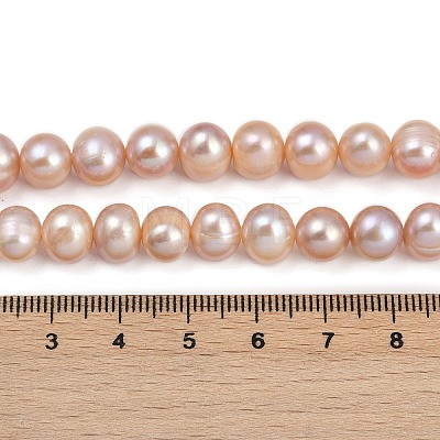 Natural Cultured Freshwater Pearl Beads Strands PEAR-I007-07J-07B-1