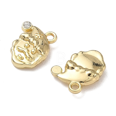 Christmas Alloy Crystal Rhinestone Pendants FIND-L026-01H-G-1