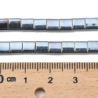 Electroplated Non-magnetic Synthetic Hematite Beads Strands G-G089-B02-10-1