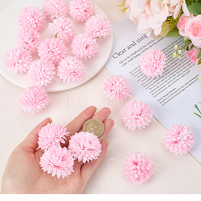 20Pcs Chrysanthemum Flower Ornaments AJEW-CN0003-07B-1