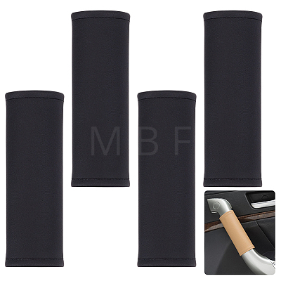 Eco-friendly Leather Car Door Handle Protective Cover FIND-WH0139-972B-1