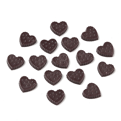Luminous Resin Imitation Chocolate Decoden Cabochons RESI-K036-28B-02-1