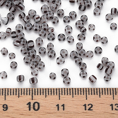 8/0 Opaque Glass Seed Beads SEED-T006-01B-D03-1