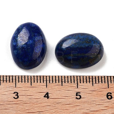 Natural Dyed Lapis Lazuli Cabochons G-G145-01B-30-1