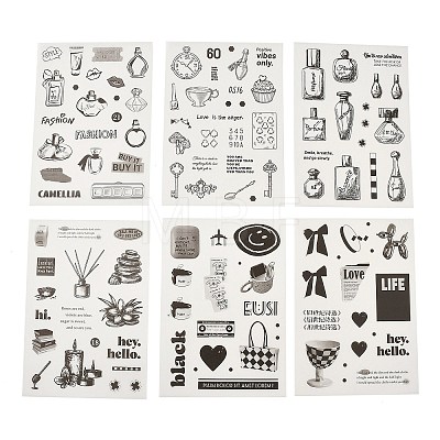 Black and White Series Picture Stickers STIC-Q005-03C-1