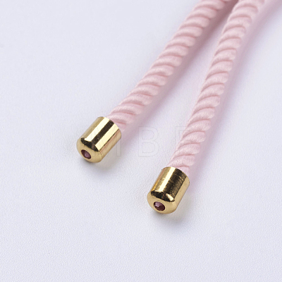 Nylon Twisted Cord Bracelet Making X-MAK-F018-13G-RS-1