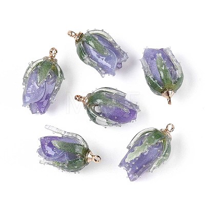 Transparent Acrylic Pendants X1-SACR-T017-53A-1