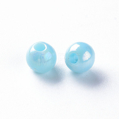 Opaque Acrylic Beads MACR-S370-D6mm-A07-1