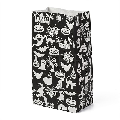 Halloween Theme Kraft Paper Bags CARB-H030-A03-1
