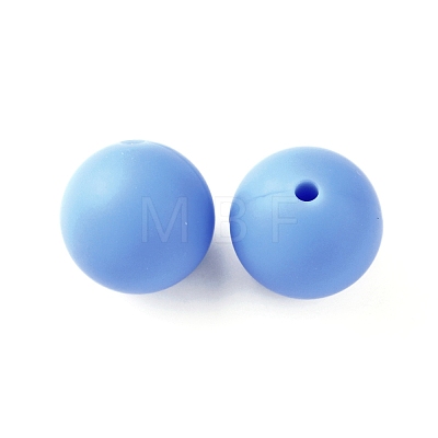 Food Grade Eco-Friendly Silicone Beads SIL-WH0013-01N-1