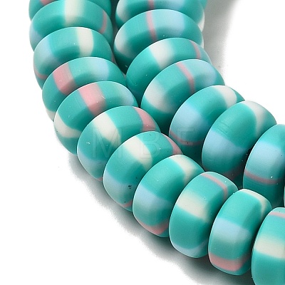 Polymer Clay Beads Strands CLAY-H006-02G-1