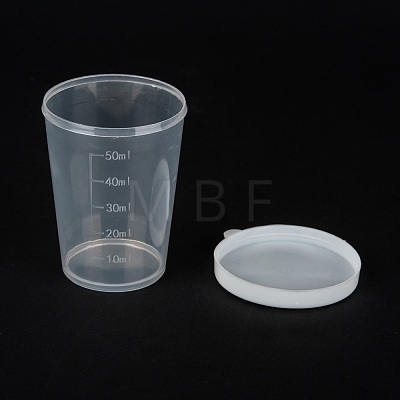 Measuring Cup Plastic Tools AJEW-P092-02-1